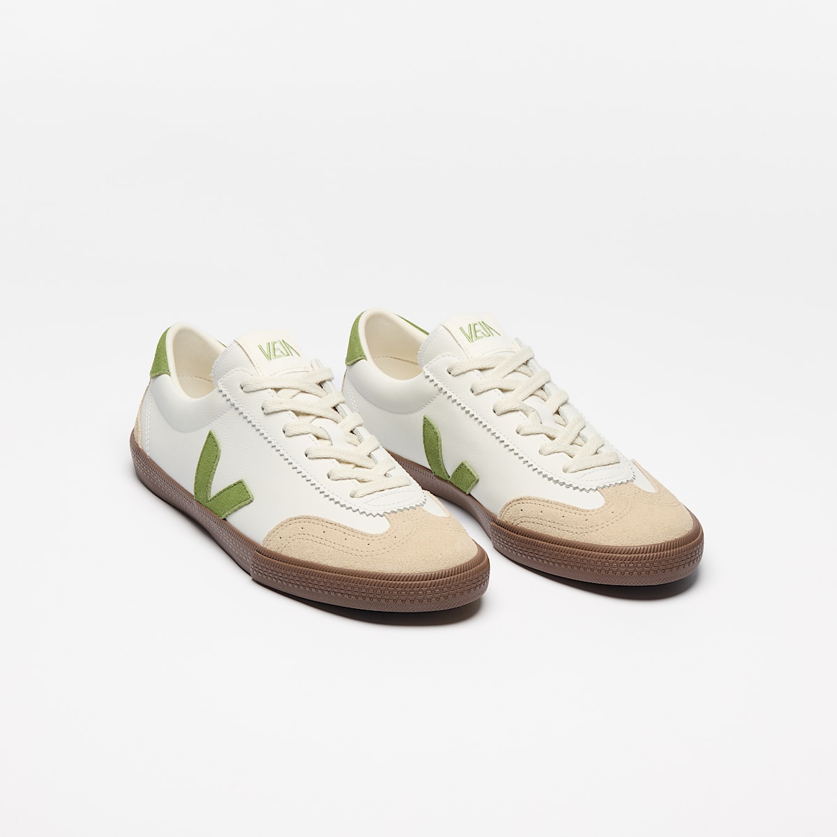 VOLLEY LEATHER WHITE KIWI BARK - Image 2