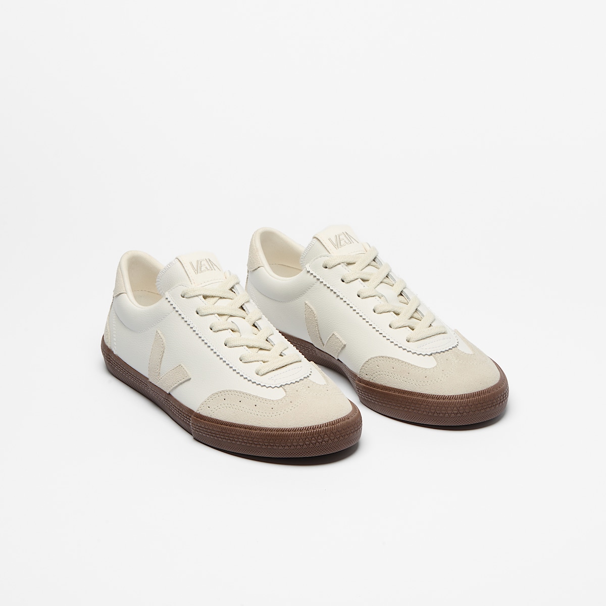 VOLLEY LEATHER WHITE NATURAL BARK - Image 2