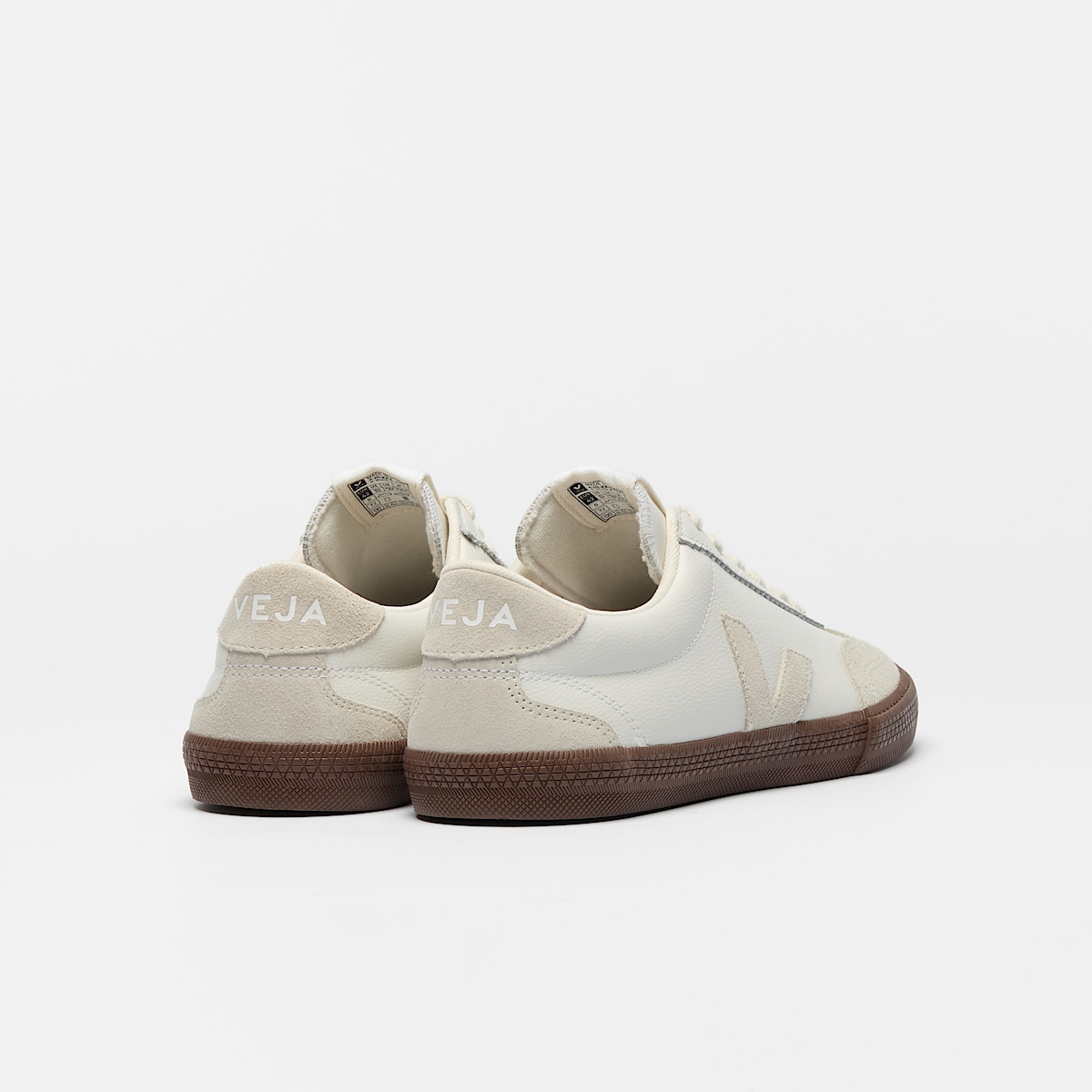 VOLLEY LEATHER WHITE NATURAL BARK - Image 3