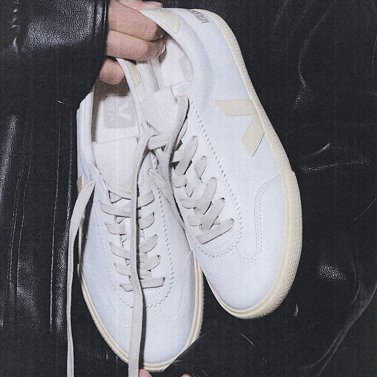 VOLLEY SIGNATURE LEATHER WHITE CALCAIRE - Image 4