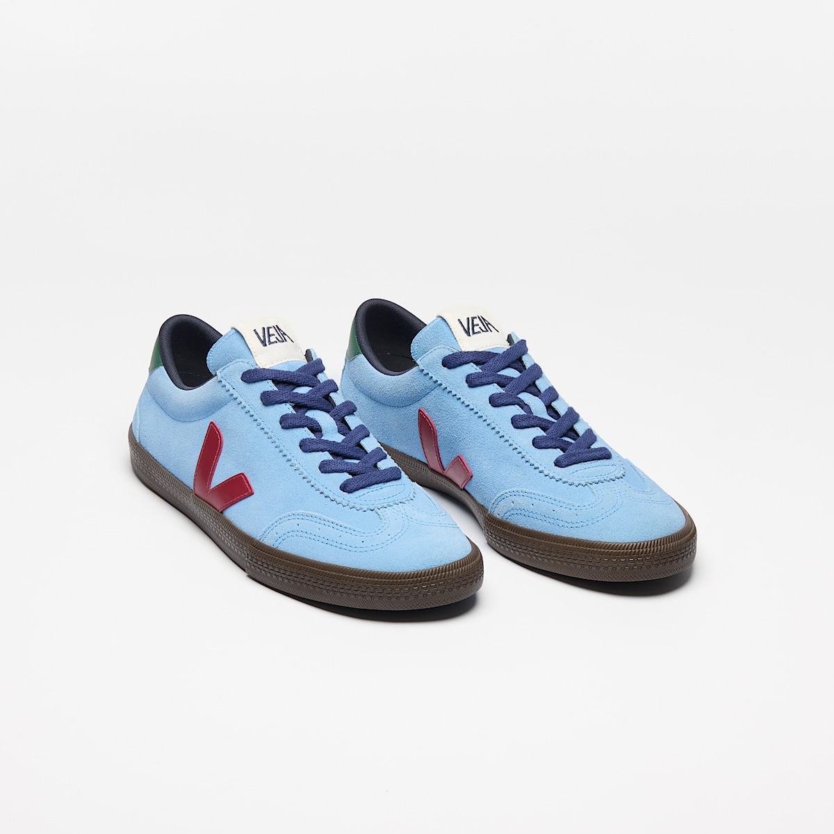 VOLLEY SUEDE AQUA MARSALA EAGLE - Image 2