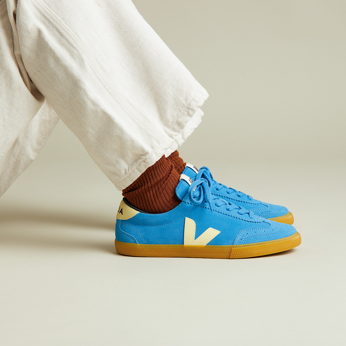 VOLLEY SUEDE EGEE SUN - Image 4