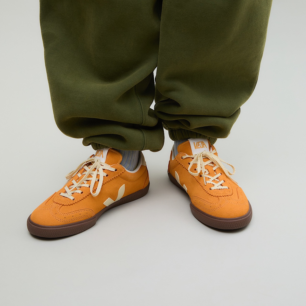 VOLLEY SUEDE MANGO CALCAIRE BARK - Image 4