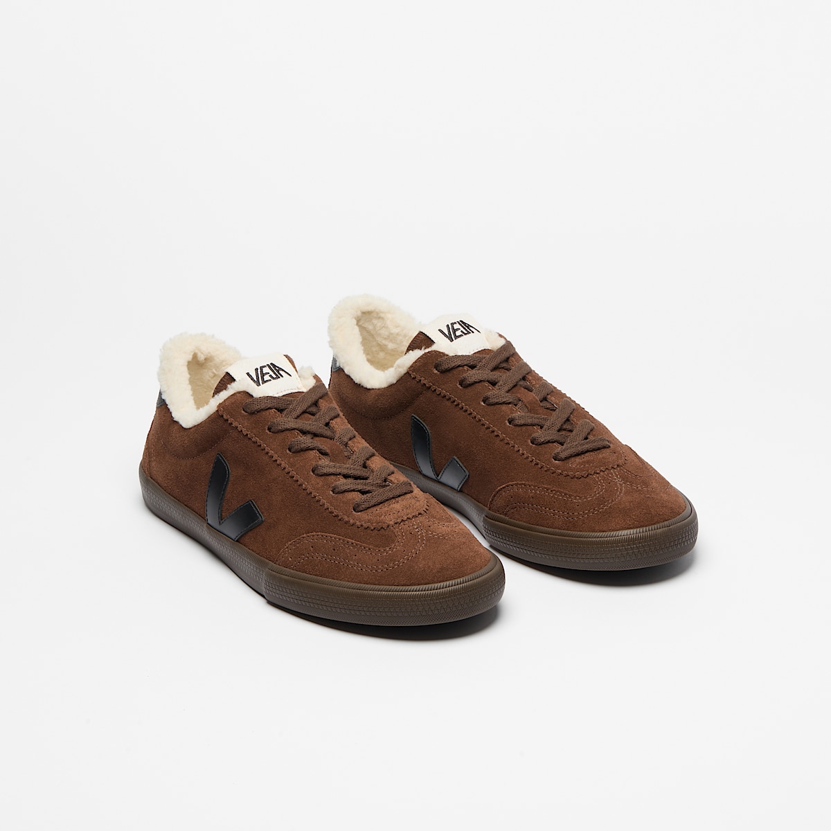 VOLLEY FURED SUEDE WALNUT BLACK EAGLE - Image 2