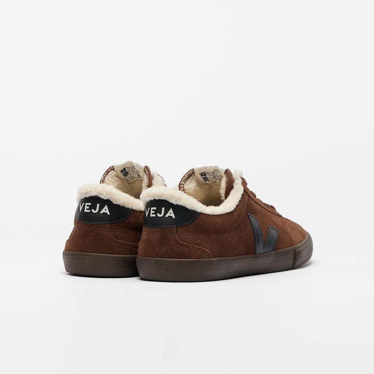 VOLLEY FURED SUEDE WALNUT BLACK EAGLE - Image 3