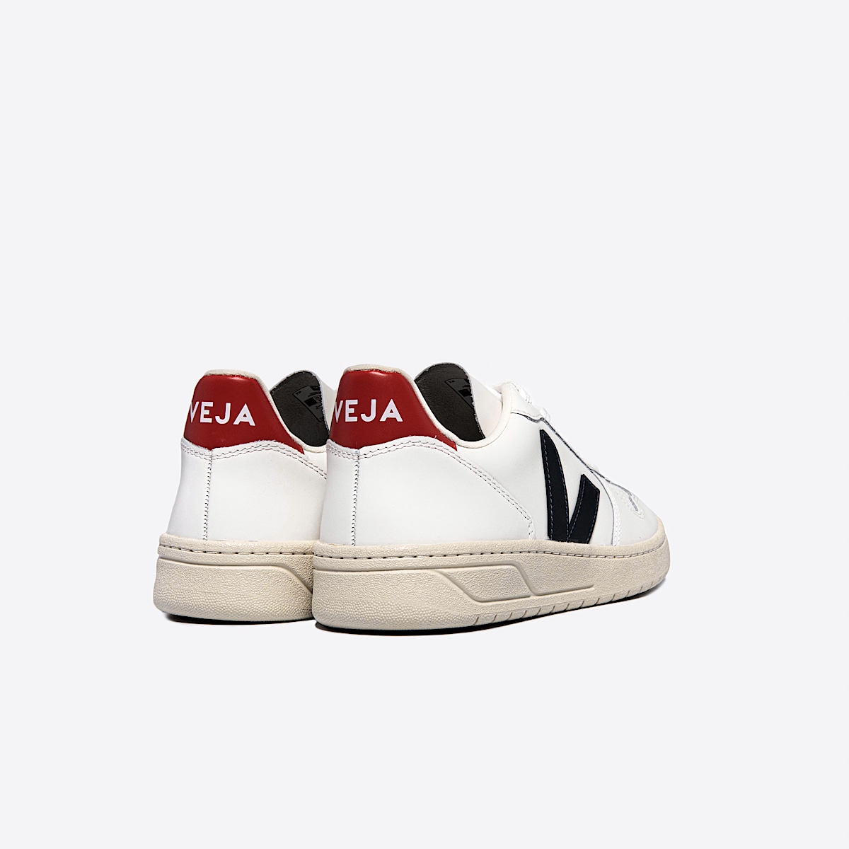V-10 LEATHER WHITE NAUTICO PEKIN - Image 3