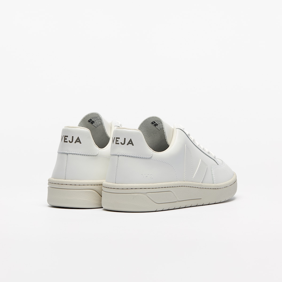 V-12 LEATHER WHITE - Image 3