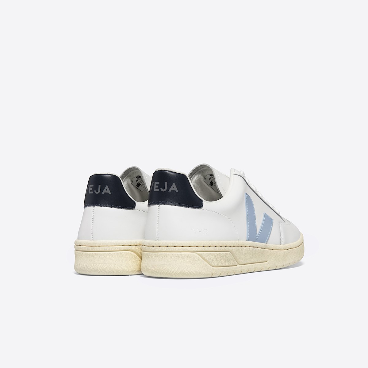 V-12 LEATHER WHITE STEEL NAUTICO - Image 3