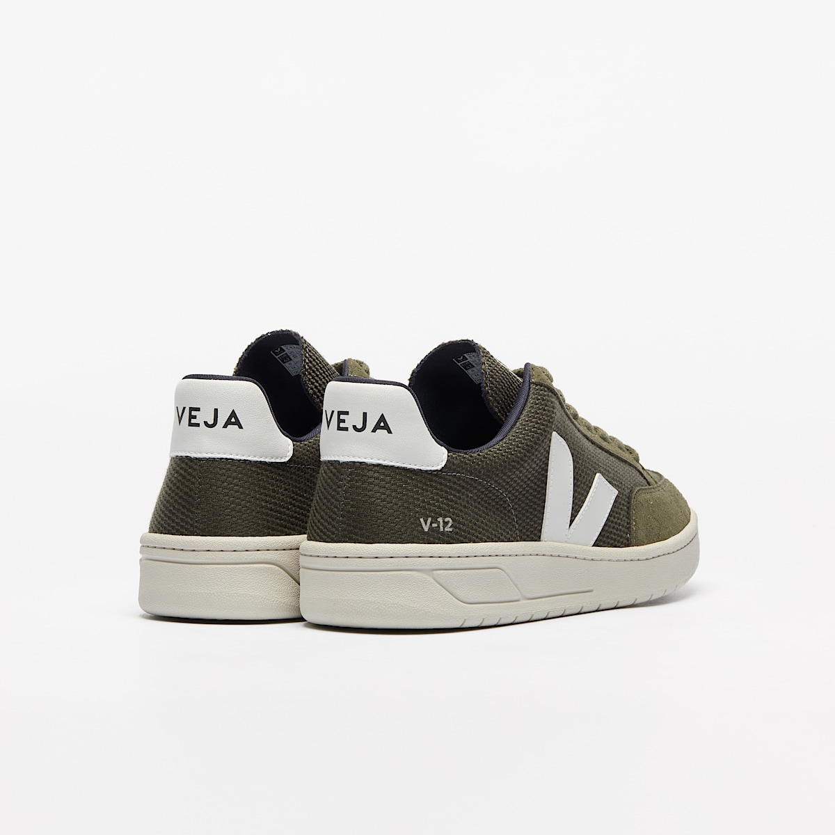 V-12 VEGAN B-MESH OLIVE WHITE - Image 3