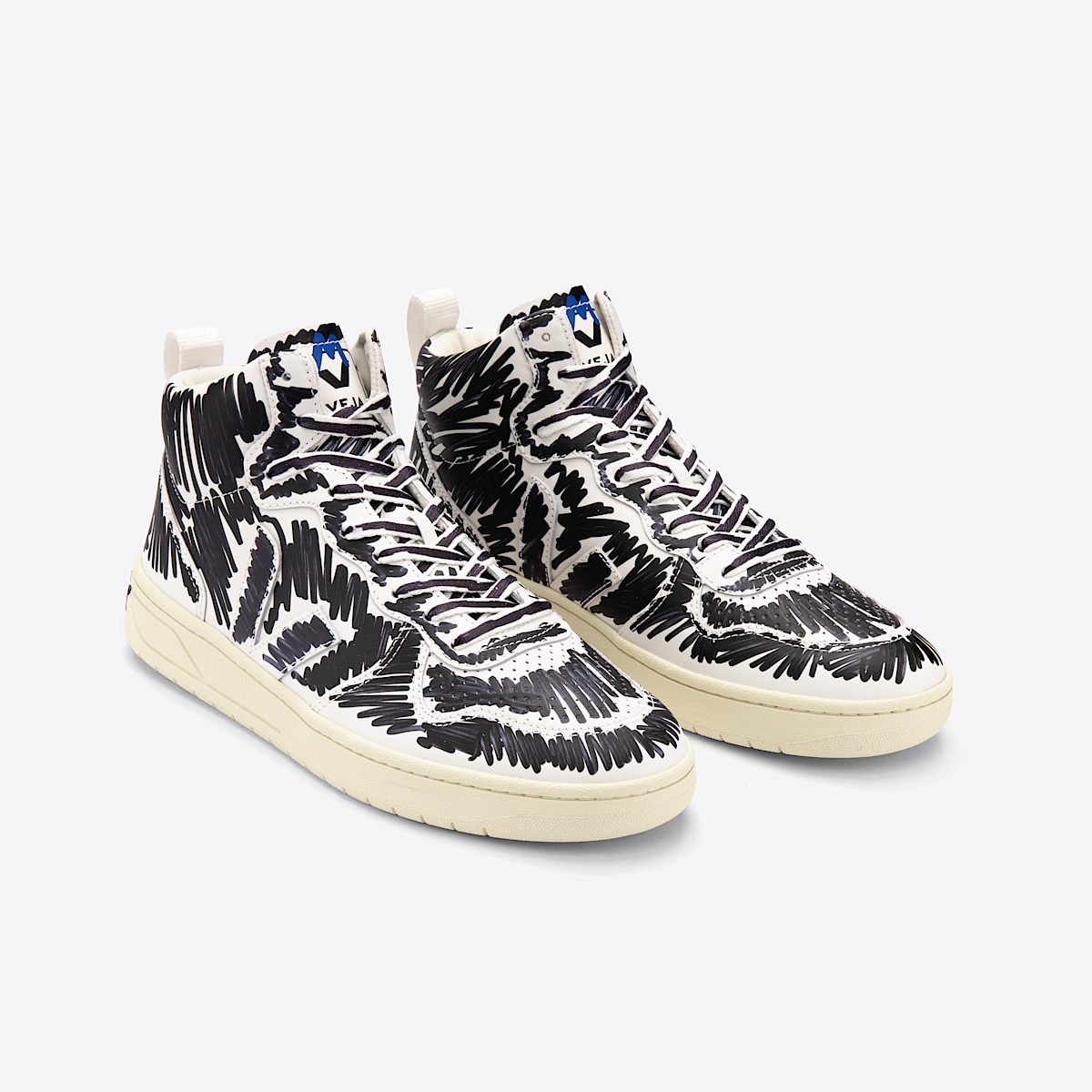V-15 LEATHER VEJA X MARNI FULL BLACK - Image 2