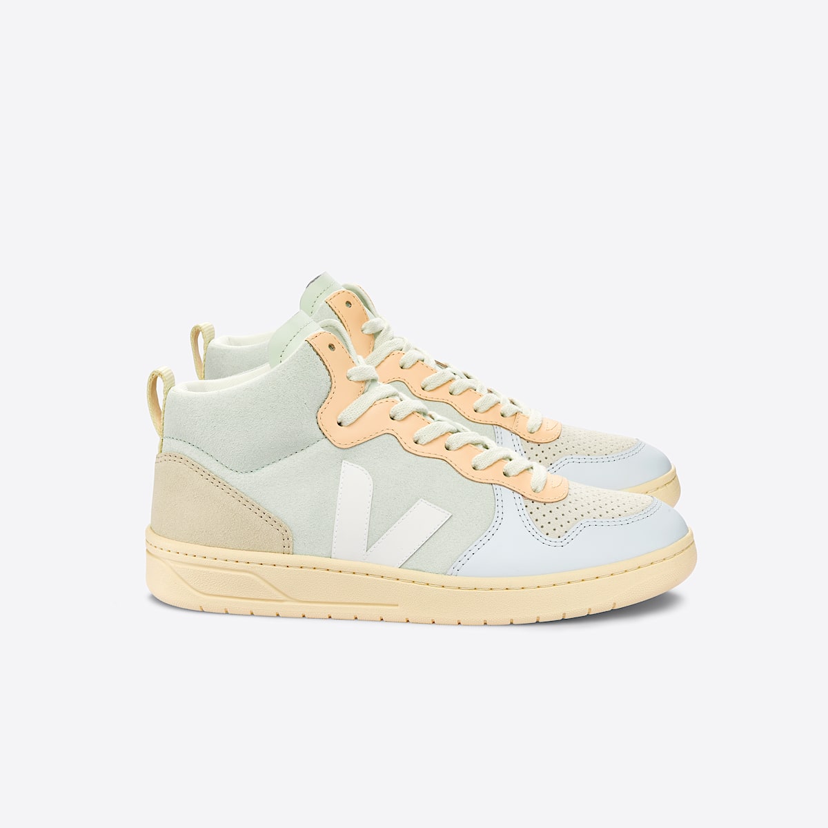 V-15 SUEDE JADE WHITE MULTICO