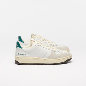 V-10 LEATHER BROOKLYN WHITE BRITTANY