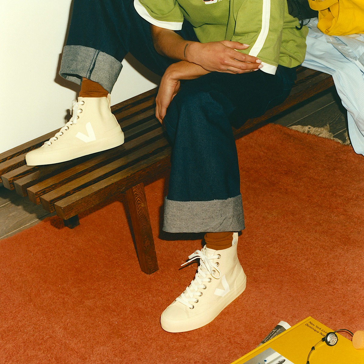 WATA II CANVAS BUTTER WHITE BUTTER SOLE - Image 4